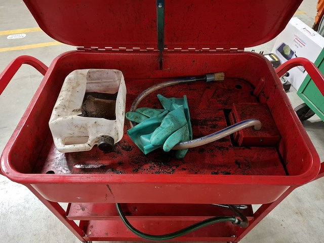 Ontvetterbak powerplus, bouwjaar afm. ca 98x52x90cm - afbeelding 2 van  5