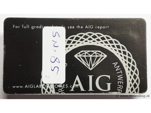 Onyx 1.55ct aig certified - afbeelding 2 van  4