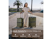 Onyx 2-delige kofferset handbagage en check-in koffer 33l/100 l groen - afbeelding 3 van  4