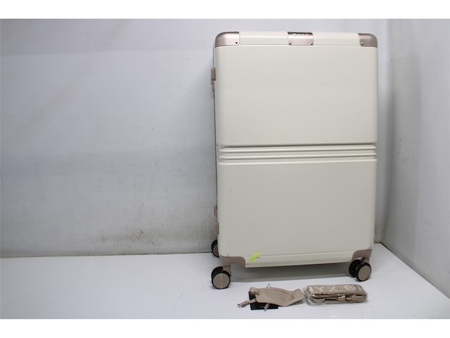 Onyx checkin koffer 100 liter tsa slot spinner wielen sand wit - afbeelding 3 van  4