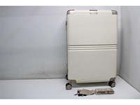 Onyx checkin koffer 100 liter tsa slot spinner wielen sand wit - afbeelding 3 van  4