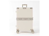 Onyx checkin koffer 65 liter met tsa slot spinner wielen sand wit