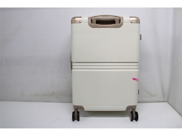 Onyx checkin koffer 65 liter met tsa slot spinner wielen sand wit - afbeelding 3 van  4