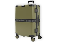 Onyx checkin koffer 65l tsa slot olive groen - afbeelding 2 van  4