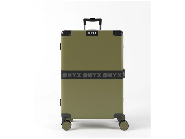 Onyx checkin koffer 65l tsa slot spinner wielen olive - afbeelding 1 van  6
