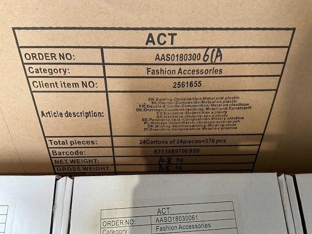 Oorbel (576x) - afbeelding 9 van  9