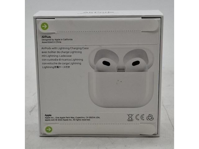 Oordopjes, apple, airpods (3rd generation), 2024 - afbeelding 3 van  6