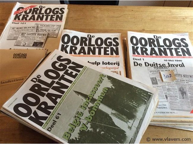 Oorlogskranten compleet ( heruitgave) - afbeelding 1 van  9