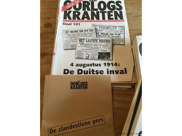 Oorlogskranten compleet ( heruitgave) - afbeelding 2 van  9