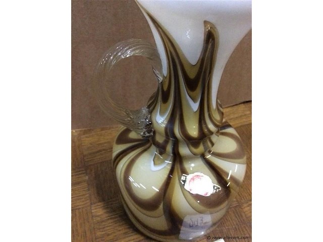 Oorvaas vintage opaline - afbeelding 2 van  3