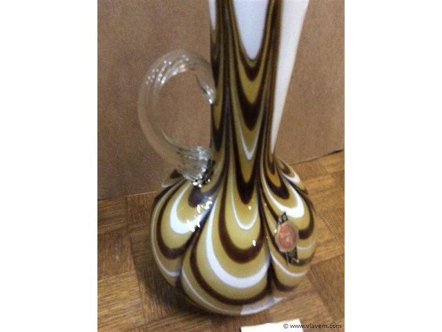 Oorvaas vintage opaline - afbeelding 2 van  3