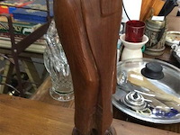 Oosters houten beeld - afbeelding 3 van  3