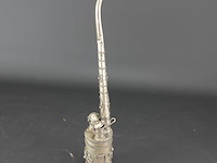 Oosterse tinnen opiumpijp - afbeelding 1 van  5