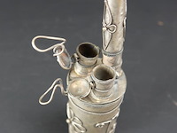 Oosterse tinnen opiumpijp - afbeelding 3 van  5