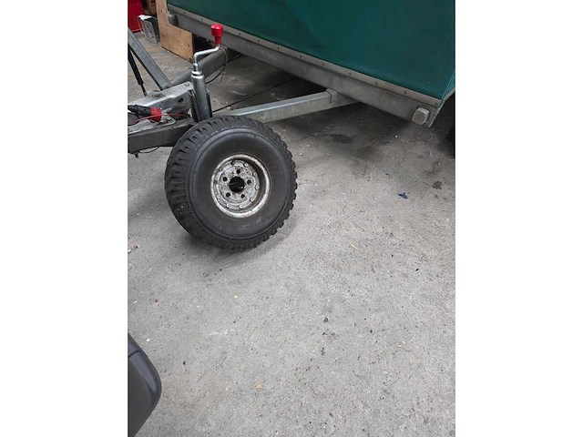 Oosterwijk - 1987 - aanhangwagen met grote huif - afbeelding 4 van  14