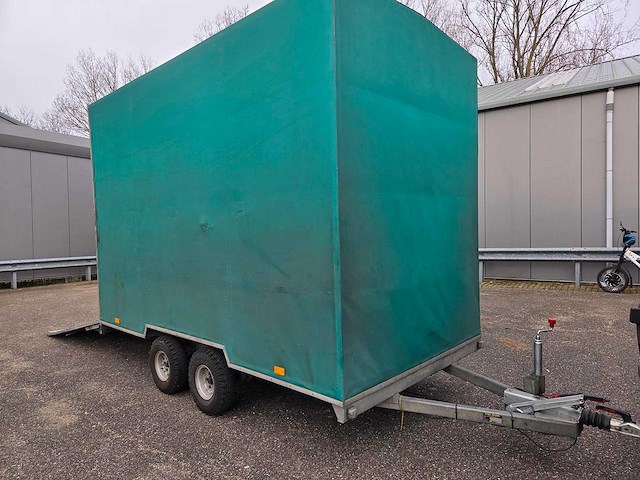 Oosterwijk - 1987 - aanhangwagen met grote huif - afbeelding 6 van  14