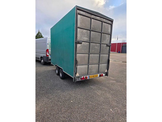 Oosterwijk - 1987 - aanhangwagen met grote huif - afbeelding 6 van  12