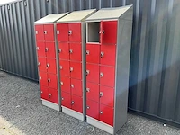 Oostwoud - 10-vaks lockerkast (3x) - afbeelding 2 van  6