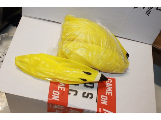 Op blaasbae smiley ballen 10 stuks geel in ds 26 - afbeelding 1 van  3