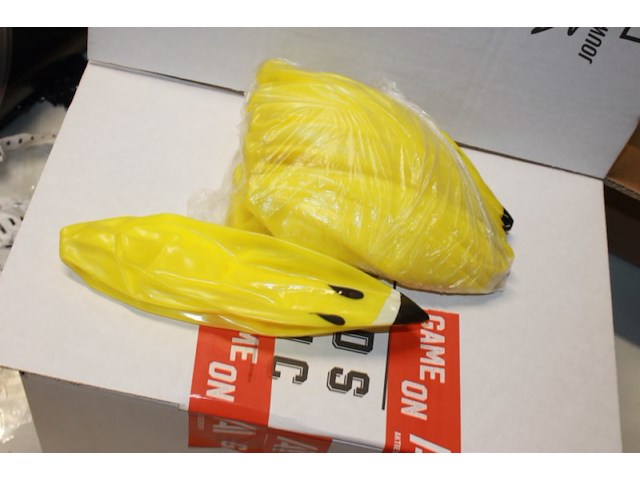 Op blaasbae smiley ballen 10 stuks geel - afbeelding 2 van  3