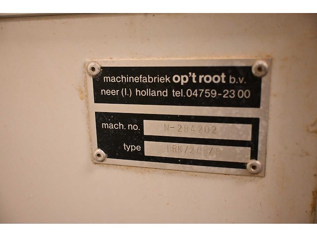 Op ‘t root brk 208/8 rijskast voorzien van siemens simatic op7 besturing - afbeelding 2 van  10