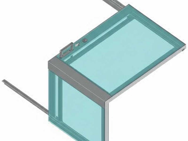 Opacmare 2534 opening companionway | flybridge hatch - 2534.10.00 - afbeelding 1 van  5