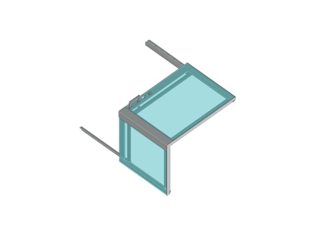 Opacmare 2534 opening companionway | flybridge hatch - 2534.10.00 - afbeelding 1 van  5