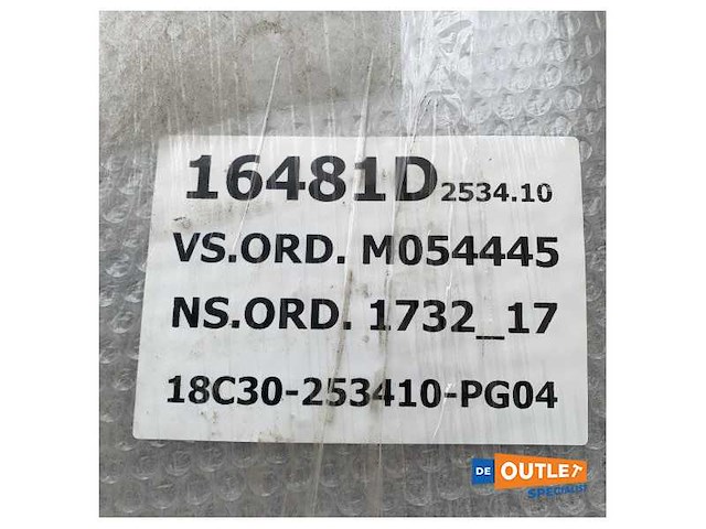 Opacmare 2534 opening companionway | flybridge hatch - 2534.10.00 - afbeelding 5 van  5