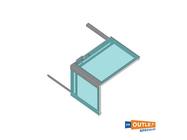 Opacmare 2534 opening companionway | flybridge hatch - 2534.10.00 - afbeelding 1 van  7