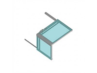 Opacmare 2534 opening companionway | flybridge hatch - 2534.10.00 - afbeelding 1 van  6