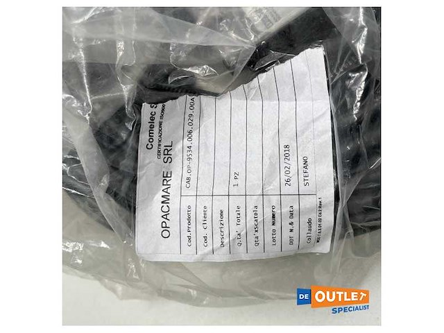 Opacmare 9534.006 4 function gangway wiring cable kit - afbeelding 6 van  6
