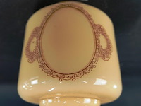 Opaline glazen lampenkap uit ca. 1940 - afbeelding 1 van  5