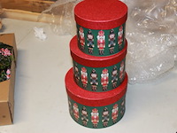 Opberg dozen 3 delig kerst - afbeelding 2 van  3