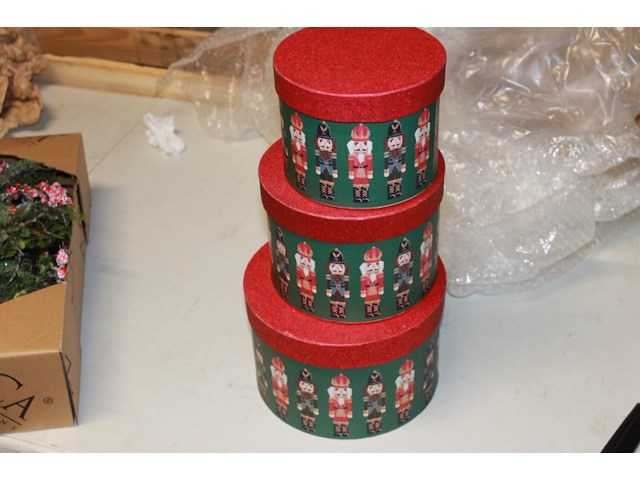 Opberg dozen 3 delig kerst - afbeelding 3 van  3