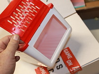 Opbergbak rood wit 1x - afbeelding 5 van  5