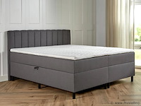 Opbergboxspring serie lausanne, afmeting 180 x 200, antraciet - afbeelding 9 van  9