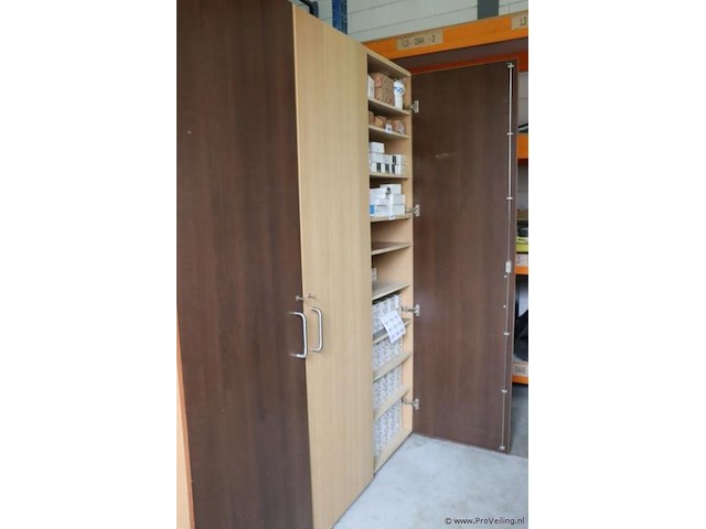 Opbergkast - 176x42x214cm - afbeelding 4 van  5