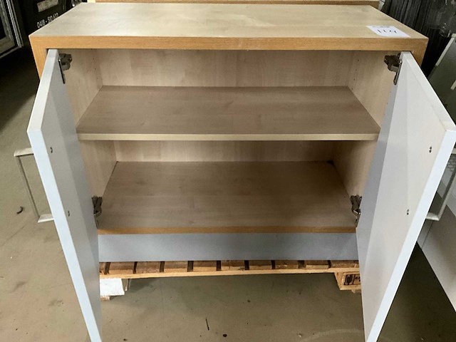 Opbergkast/ kantoorkast (3x) - afbeelding 3 van  5