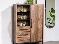 Opbergkast vasto, maxfurn, lamulux, espresso - afbeelding 1 van  1