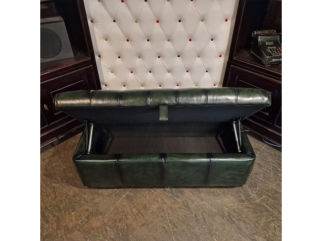 Opbergkist chesterfield, osborne, groen - afbeelding 5 van  8
