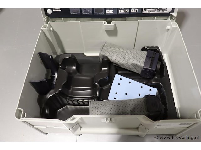 Opbergkoffer incl. accessoires t.b.v. festool rts vlakschuurmachine 400 req - afbeelding 1 van  4