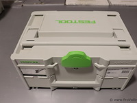 Opbergkoffer incl. accessoires t.b.v. festool rts vlakschuurmachine 400 req - afbeelding 4 van  4
