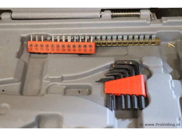 Opbergkoffer incl. schroevendraaiers & inbussleutels - afbeelding 4 van  4