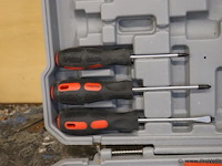 Opbergkoffer incl. schroevendraaiers & inbussleutels - afbeelding 3 van  4