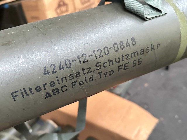 Opbergkoker voor gasmaskerfilet (32x) - afbeelding 2 van  4