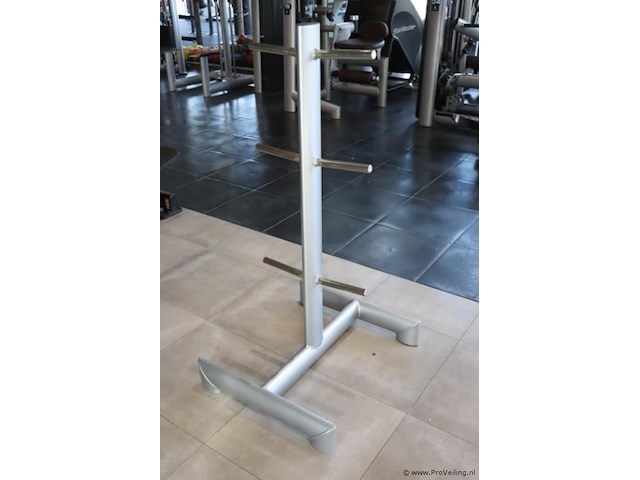 Opbergrek voor halterschijven/plate tree - 70x60x125cm - afbeelding 1 van  3