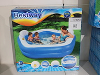 Opblaasbaar familiezwembad bestway fun, 213 cm x 206 cm. - afbeelding 1 van  2