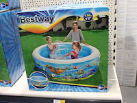 Opblaasbaar speelbad bestway, doorsnede 196cm. hoogte 53 cm. - afbeelding 1 van  2