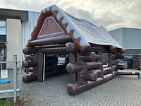 Opblaasbare après-skihut