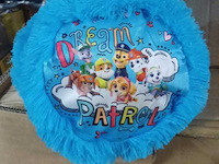 Opblaasbare bal paw patrol blauw 1x in kr 2 - afbeelding 3 van  3